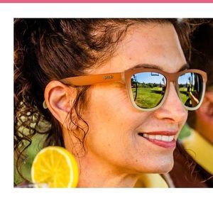 Goodr sunglasses in Three Parts Tee